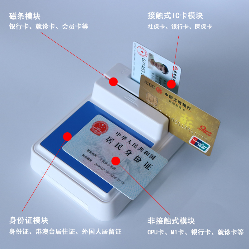 華大HD-100多功能社?？ㄗx卡器